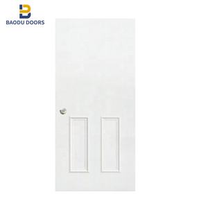 สไตล์ใหม่8แผงประตูเหล็กอเมริกันประตูภายในสีขาวจากประเทศจีน - Product Image 5