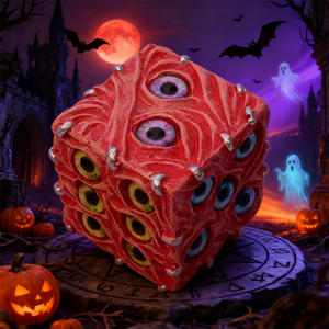 Adorno de Resina Ojo del <span class=keywords><strong>Destino</strong></span>, Cubo de Ojo de Monstruo de Terror, Decoración para <span class=keywords><strong>Bar</strong></span>, Fiesta, Escritorio - Product Image 2
