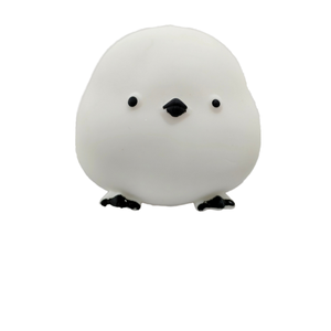 Jouet Squishy en silicone extensible en forme de cygne, avec remplissage de sable à mémoire de forme, pour la décompression et le soulagement de l'anxiété - Product Image 1