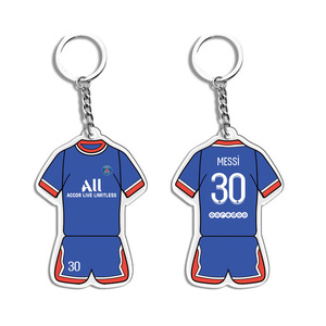 Portachiavi in Acrilico per Tifosi di <span class=keywords><strong>Messi</strong></span>, Souvenir Calcistici, Regali Promozionali Sportivi in Plastica, Piccoli Omaggi - Product Image 3