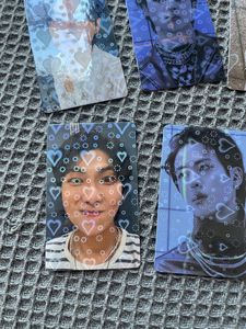 Bán buôn tùy chỉnh Kpop tim <span class=keywords><strong>photocards</strong></span> Holographic bưu thiếp cho bộ sưu tập giấy thủ công mỹ nghệ - Product Image 3