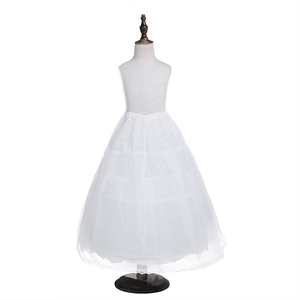 <span class=keywords><strong>Jupon</strong></span> rétro blanc en crinoline pour enfants, 2 cerceaux, en filet, pour mariage, avec cordon de serrage, pour demoiselles <span class=keywords><strong>d</strong></span>'<span class=keywords><strong>honneur</strong></span> et filles <span class=keywords><strong>d</strong></span>'<span class=keywords><strong>honneur</strong></span> - Product Image 2