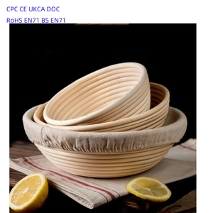 Custom Logo Reusable Handmade Easy Release Non Stick Sourdough Bread <strong>Baking</strong> <strong>Kit</strong> for Beginners with Banneton Proofing Basket Set - Product Image 2