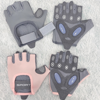 Gants de cyclisme et de fitness sans doigts rembourrés et respirants avec logo personnalisé 2026 pour hommes
