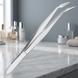 คีมผ่าตัดแบบโค้ง Hunter Forceps ทำจากเหล็กกล้าไร้สนิม สำหรับใช้ในห้องผ่าตัด ได้รับการรับรองมาตรฐาน CE ระดับ Class I แบบใช้มือ - Product Image 2