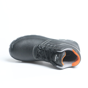 נעלי בטיחות Aimboo S1P SRC, נעלי הגנה מעור אמיתי עם מגן פלדה לאצבעות, נעלי עבודה לגברים, נעליים נגד דקירות - Product Image 1