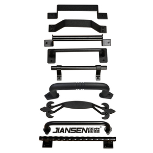 Bán buôn thép carbon kéo và tuôn ra cửa xử lý thiết lập trượt Barn <span class=keywords><strong>Door</strong></span> xử lý kéo Màu đen cho trượt Barn <span class=keywords><strong>Door</strong></span> - Product Image 6