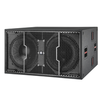 Subwoofer professionnel double de 21 pouces, 4000W AES, 16000W de crête, bobine vocale de 150 mm, passif, 140 dB, 8 ohms, pour scène, basses puissantes, stade, concert