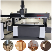 Máquina Router CNC Multifunción 1530 con PLC Mach3/Syntec, 3.2kW, 24000rpm, Eje Único para Grabado en Madera/PVC/Acrílico/Mármol/Metal