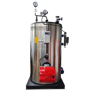Gas fired 100kg steam generator for biological chemical gas fired steam boiler