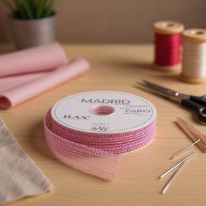 ILAN Nastro Decorativo 4.0Cm 27M Rosa Madrid Parigi Londra Tokyo Milano - Product Image 2