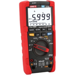 Multimètre numérique True RMS UNI-T UT196, spécifiquement conçu pour la tension photovoltaïque, antidéflagrant 1700V AC/1500V UT195EX - Product Image 3