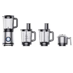 Blender and Grinder Mill Jug, 2 Speed Settings Stainless Steel Litre Glass 1000W with 1.5 Electric Mini Machine Mix Fruit Glass