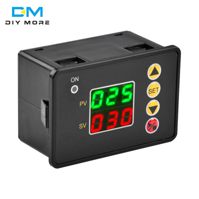T2310 DC 12V 24V AC 110V 220V Programmable Digital Time Delay Switch Relay 1.37 Inch LCD Digital Display Time Controller Module