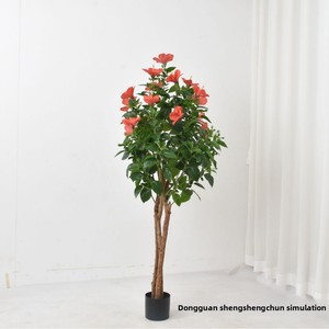 <span class=keywords><strong>ต้น</strong></span><span class=keywords><strong>ชบา</strong></span>ประดิษฐ์สำหรับตกแต่งห้องนั่งเล่นในร่มแบบข้ามพรมแดนสำหรับดอกอเมซอนมาเลเซีย - Product Image 3