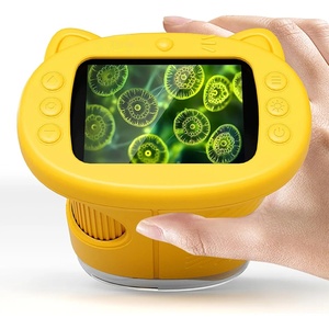 <span class=keywords><strong>Mini</strong></span>-zakmicroscoop voor peuters 1000X Lichtgewicht educatief speelgoed met 2,4 inch HD-scherm 8 LED - Product Image 1