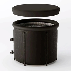 Meilleure vente en 2025 bain de glace <span class=keywords><strong>gonflable</strong></span> portable 5 couches 80x80cm bain de glace bain à remous pour plongée froide - Product Image 2