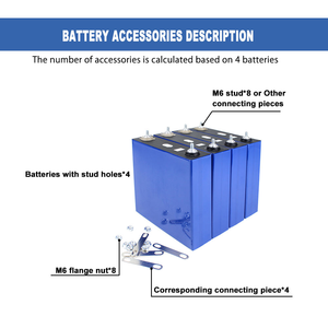 Batería de Litio Prismática CATL 3.2V 120Ah LFP GFB 125ah para Carrito de Golf, Paquete de Baterías Marinas Akku Grado A, Nuevas Baterías EV Lifepo4 - Product Image 6