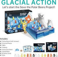 PUNGROW Jeux de société Jeux intelligents Jeux d'arcade et de table Jeux de réflexion et jeux de puzzle Action glaciale