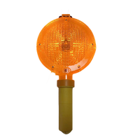 Luz de advertencia LED de seguridad vial Flexible de cono de tráfico ABS multifuncional promocional con seguridad vial