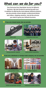 Vente en gros directe usine : Étui de transport portable Pelove en toile à 3 compartiments pour queues de billard 1/2, prêt à être expédié - Product Image 3