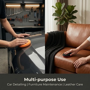 YS-P001 Esponja Aplicadora de Cera para Coche Personalizable, Almohadillas de Espuma para Pulir, Herramientas de Detallado Automotriz, Accesorios para el Cuidado del Coche, Encerado y Pulido - Product Image 3