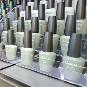 Mixcoco NailsはSalon esmalte em en de Professional Salon製品をワイプしません強化トップコートベースジェルUVジェルポリッシュを供給します