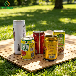 Boîte de conserve en fer blanc de qualité supérieure pour l'emballage de sodas, sans BPA, bocaux métalliques pour boissons, récipients à jus personnalisables <span class=keywords><strong>Pro</strong></span> - Product Image 1