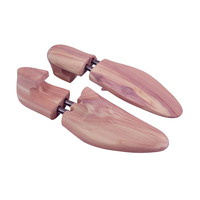 Extenseur de chaussures en bois de cèdre pour hommes, vente en gros, ajustable