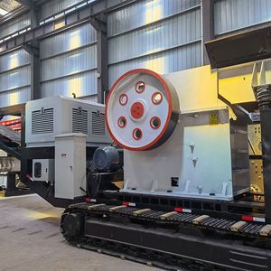 Mobile Crushing Station Tragbarer Crawler-Backen brecher Geeignet für Golderz-Basalt mit SPS-System für Kern komponenten - Product Image 2