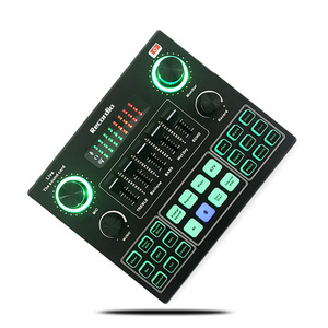 Tarjeta de Sonido Profesional GAX-V9 de Calidad para Voz y Música, Ideal para Transmisiones en Vivo - Product Image 4