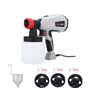 ปืนพ่นสีไฟฟ้าสุญญากาศ,110V/220V เครื่องมือไฟฟ้าปืนพ่นสีไฟฟ้าเครื่องพ่นสีแบบปรับได้ควบคุมการไหลสำหรับรถยนต์ - Product Image 3