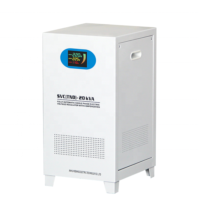 Copper Servo Motor Single Phase 120v 220v 230v Svc 5kva 10 Kw 10kva 15kva 20kva Automatic Voltage Regulator Stabilizer