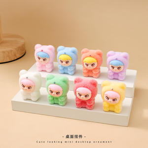 Mignon DIY Accessoires Plucked Little Bear <span class=keywords><strong>Dora</strong></span> Big Cousin <span class=keywords><strong>Doll</strong></span> Trendy Play Décorations de bureau Petits Ornements - Product Image 6