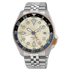 Reloj Mecánico Totalmente Automático N.º <span class=keywords><strong>5</strong></span> con Correa de Acero Inoxidable de 22 mm, Esfera de Cuatro Agujas con Característica Luminosa y Pantalla de Puntero - Product Image 4