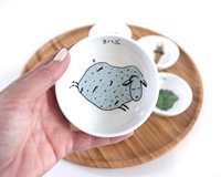 Bol en céramique assiette bois, bol en céramique de à 13 pouces, assiette rond personnalisée, plateau à dîner