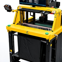 Machine automatique PLC pour l'emballage, la fermeture et l'étiquetage de sacs postaux en polyéthylène pour l'emballage express e-commerce