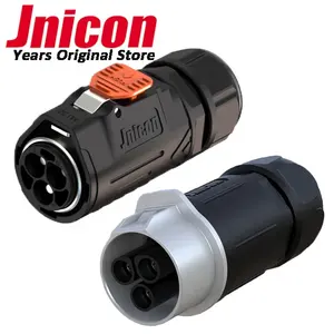 80A High Current Rated Power 3 Pin Waterproof Ip67 Quick Lock Connector