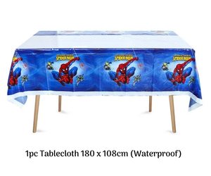 Ensemble de vaisselle de fête <span class=keywords><strong>Spiderman</strong></span> en gros, gobelets en papier, assiettes, bannière pour fête d'anniversaire, ballons, fournitures - Product Image 6