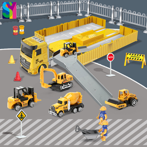 SY 2023 New Hot <span class=keywords><strong>AZ</strong></span> Toddler Metal Construction Vehicle Juguete Die Cast <span class=keywords><strong>Car</strong></span> Toy Camion Kid Alloy Engineering Trucks Kit - Product Image 3