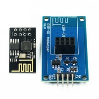 ESP8266 Módulo adaptador WiFi inalámbrico serie 3,3 V 5V Esp01 Adaptadores PCB