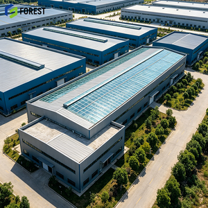 Edificio de Acero Prediseñado, Moderno, Modular, Confiable, con Techo Pintado, Ignífugo, Automático, Prefabricado, para Distribución y Maquinaria - Product Image 1