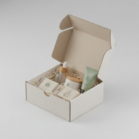 Boîte d'expédition en carton imprimé avec logo pour la gestion des commandes en ligne