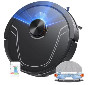 Bản đồ thông minh Robot Máy hút bụi siêu hút tự động sạc không có đi khu vực thiết lập Thảm tăng lau quét ứng dụng kiểm soát - Product Image 1
