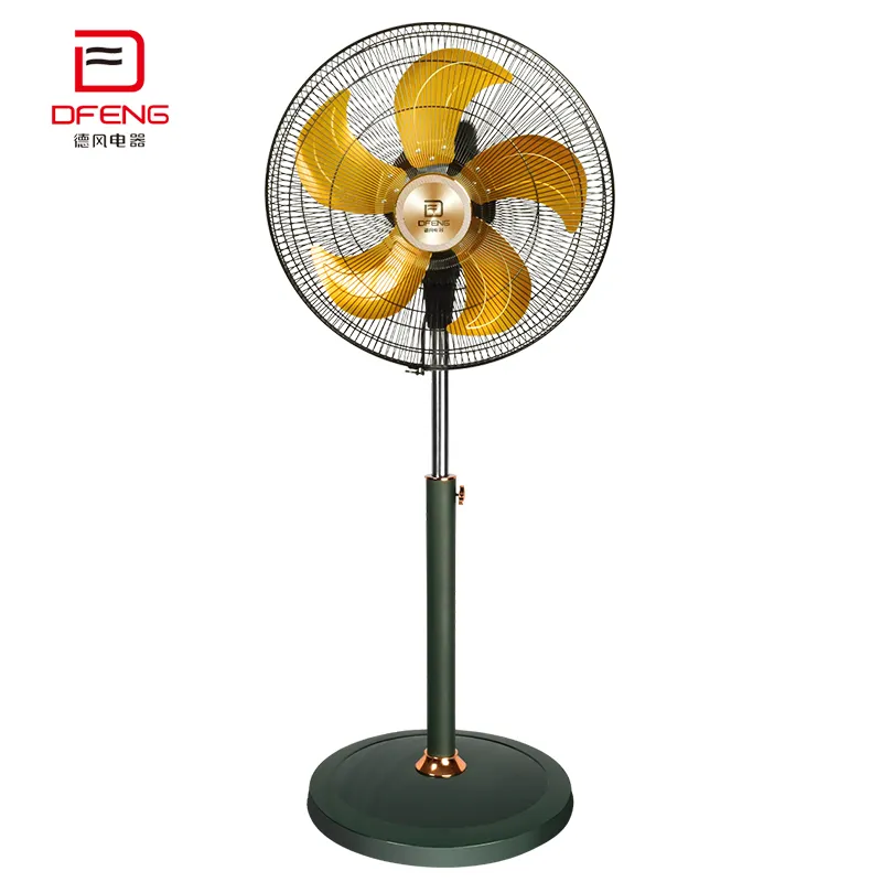 Geräuscharmer AC-Stand ventilator für zu Hause 120-Grad-Schwingung Ventil ador Luftkühlung Kunststoffs ockel elektrischer Stand ventilator