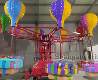 Manège familial Samba Balloon pour fête foraine, attraction de ballons rotatifs et élévateurs pour événements festifs