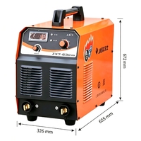 Poste à souder professionnel DC MMA à module IGBT 630A robuste, onduleur triphasé pour la construction