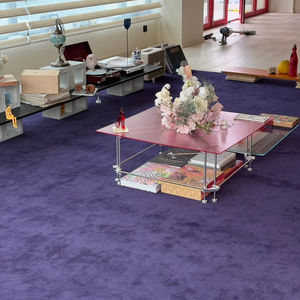 Tapis de luxe moderne en nylon à poils coupés et longs, couleur unie, très résistant à la saleté, adapté aux animaux domestiques, antidérapant, idéal pour hôtels et salons – Meilleures ventes - Product Image 6