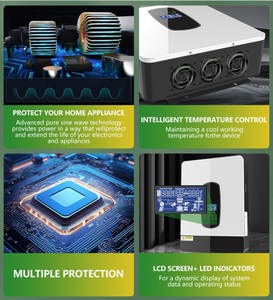 Panel híbrido ICD, fuente de alimentación Solare fuera de la red, lista de precios Ibrido Mppt 24V, sistema doméstico, generador portátil, inversor <span class=keywords><strong>Solar</strong></span> de 3kw - Product Image 5