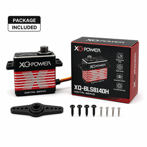 Servomoteur de direction pour <span class=keywords><strong>hélicoptère</strong></span> RC XQ-BLS8140H 40kg Brushless Numérique Étanche Haute Tension Engrenage en Acier Inoxydable Aluminium CNC 12V - Product Image 5
